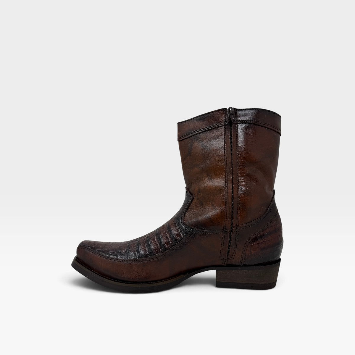 Bota Vaquera Croco