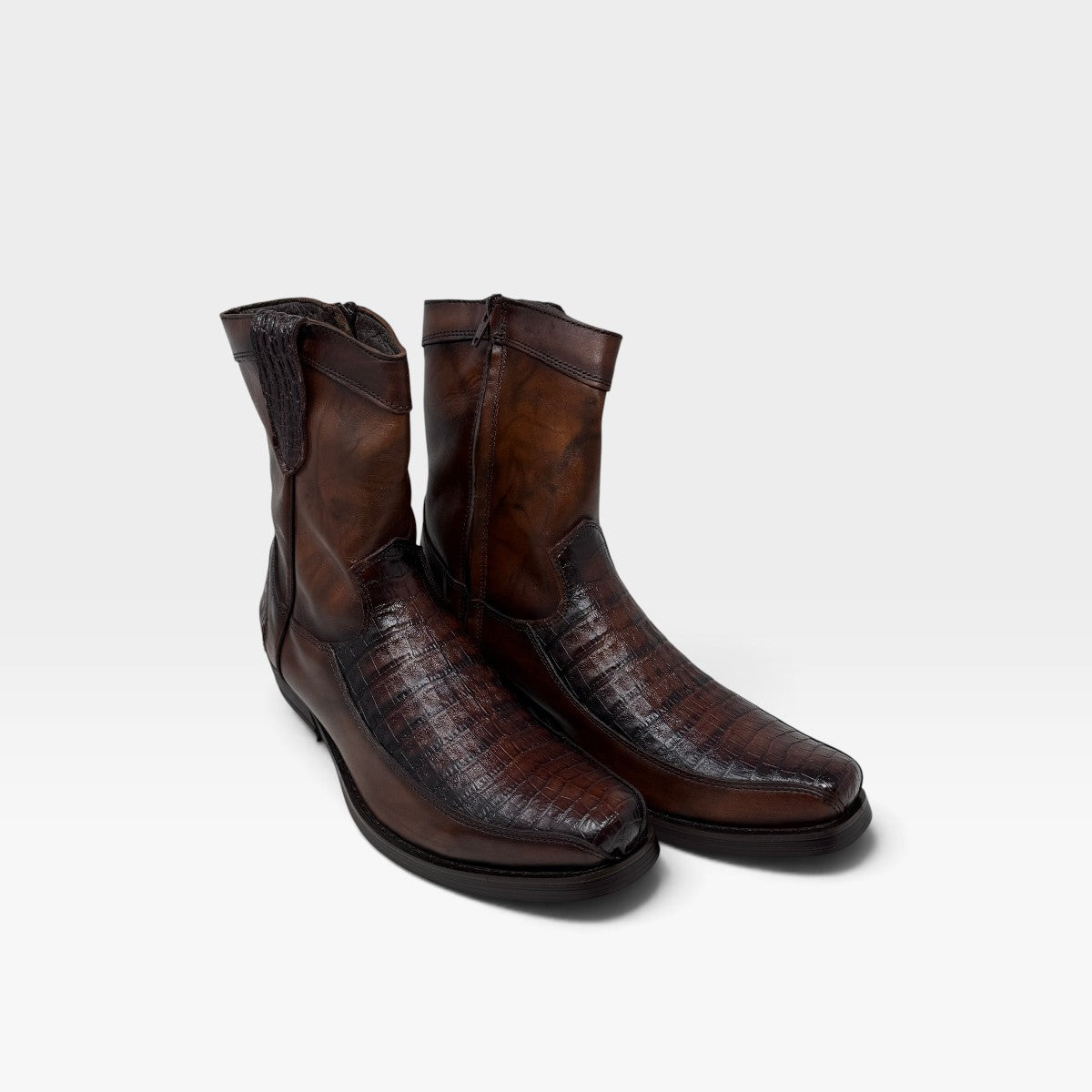 Bota Vaquera Croco