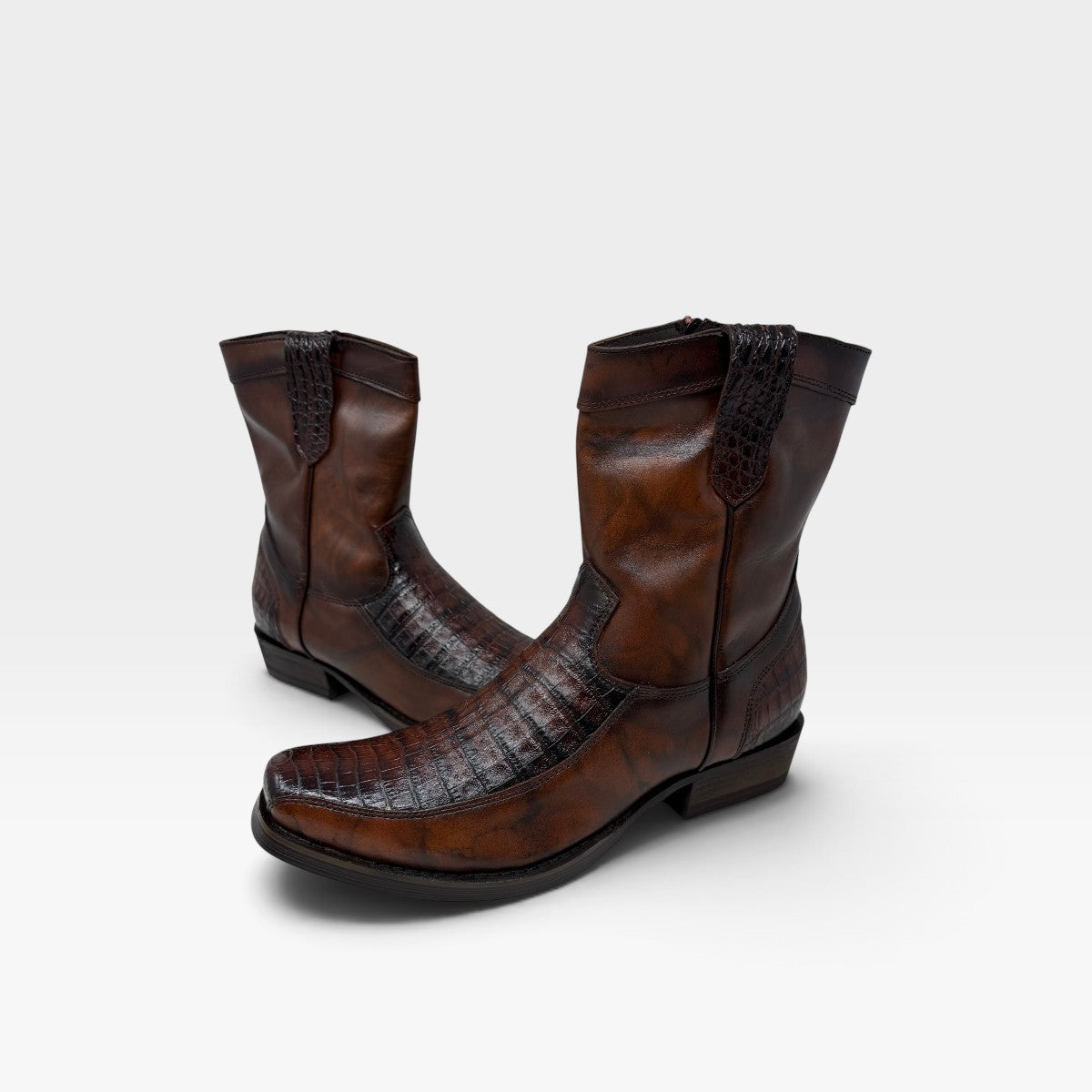 Bota Vaquera Croco