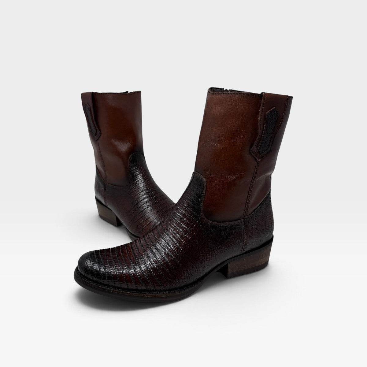 Bota Vaquera Lizard